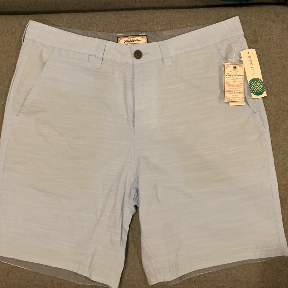 Flag & Anthem light blue shorts - Picture 5 of 7